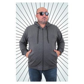 Moc Grande 22751 Antrasit Kapüşonlu Erkek Sweatshirt