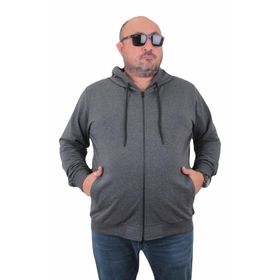 Moc Grande 22751 Antrasit Kapüşonlu Erkek Sweatshirt