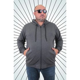 Moc Grande 22751 Antrasit Kapüşonlu Erkek Sweatshirt