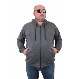 Moc Grande 22751 Antrasit Kapüşonlu Erkek Sweatshirt