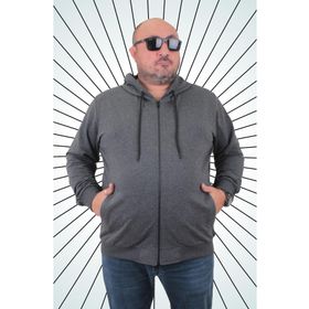 Moc Grande 22751 Antrasit Kapüşonlu Erkek Sweatshirt