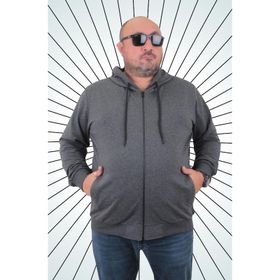 Moc Grande 22751 Antrasit Kapüşonlu Erkek Sweatshirt