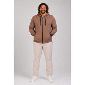 Moc Grande 22751 Taba Kapüşonlu Erkek Sweatshirt