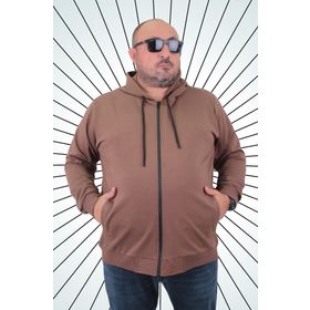 Moc Grande 22751 Taba Kapüşonlu Erkek Sweatshirt