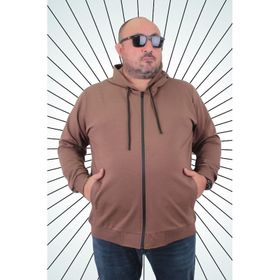 Moc Grande 22751 Taba Kapüşonlu Erkek Sweatshirt
