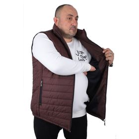 Moc Grande 22810 Bordo Büyük Beden Jessica Su İtici Erkek Yelek