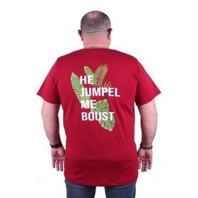 Moc Grande 23109 Jumpel Büyük Beden Bordo Erkek T-shirt