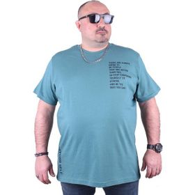 Moc Grande 23128 Beyond Self Büyük Beden Çağla Erkek T-shirt