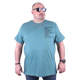 Moc Grande 23128 Beyond Self Büyük Beden Çağla Erkek T-shirt
