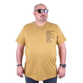 Moc Grande 23128 Beyond Self Büyük Beden Limon Erkek T-shirt