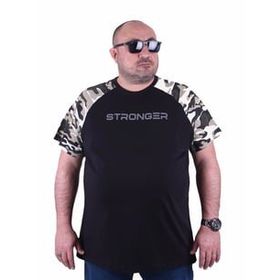 Moc Grande 23146 Raglan Sleeve Camouflage Haki Erkek T-shirt