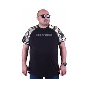 Moc Grande 23146 Raglan Sleeve Camouflage Haki Erkek T-shirt