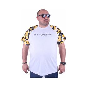 Moc Grande 23146 Raglan Sleeve Camouflage Hardal Erkek T-shirt