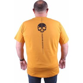 Moc Grande 23173 Büyük Beden Basic Hardal Erkek T-shirt