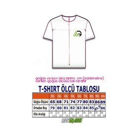 Moc Grande 23173 Büyük Beden Basic Hardal Erkek T-shirt