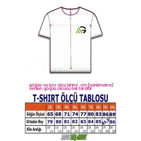 Moc Grande 23173 Büyük Beden Basic Marin Erkek T-shirt