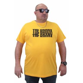 Moc Grande 23174 Büyük Beden Basic Sarı Erkek T-shirt