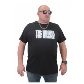 Moc Grande 23174 Büyük Beden Basic Siyah Erkek T-shirt
