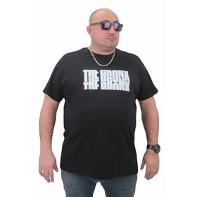 Moc Grande 23174 Büyük Beden Basic Siyah Erkek T-shirt