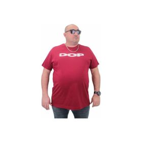 Moc Grande 23176 Büyük Beden Basic Bordo Erkek T-shirt