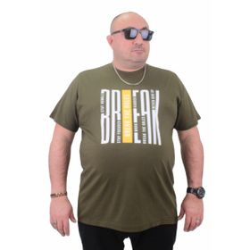 Moc Grande 23178 Break Askeri Yeşil Erkek T-shirt