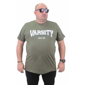 Moc Grande 23184 Varsity Haki Erkek T-shirt