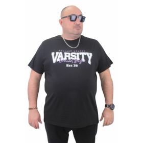 Moc Grande 23184 Varsity Siyah Erkek T-shirt