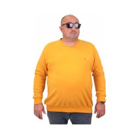 Moc Grande 23201 Hardal Selanik V Yaka Erkek Sweatshirt