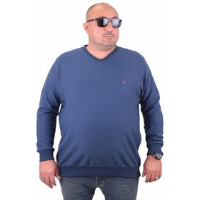Moc Grande 23201 Marin Selanik V Yaka Erkek Sweatshirt
