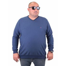 Moc Grande 23201 Marin Selanik V Yaka Erkek Sweatshirt