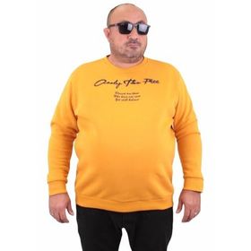 Moc Grande 23202 Only Free Hardal Erkek Sweatshirt