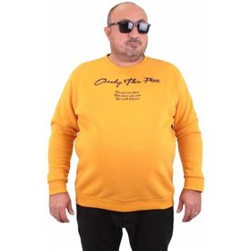 Moc Grande 23202 Only Free Hardal Erkek Sweatshirt