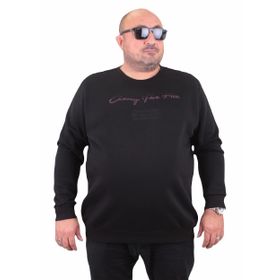 Moc Grande 23202 Only Free Siyah Erkek Sweatshirt