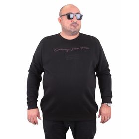 Moc Grande 23202 Only Free Siyah Erkek Sweatshirt