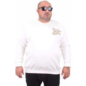 Moc Grande 23203 Conture Club Ekru Erkek Sweatshirt
