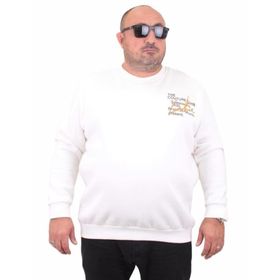Moc Grande 23203 Conture Club Ekru Erkek Sweatshirt