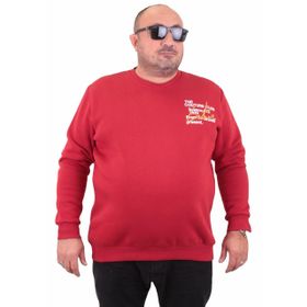 Moc Grande 23203 Conture Club Kırmızı Erkek Sweatshirt