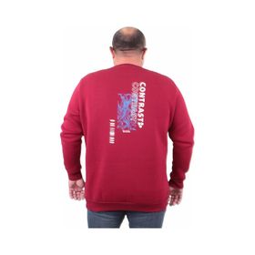Moc Grande 23205 Bless Bordo Erkek Sweatshirt