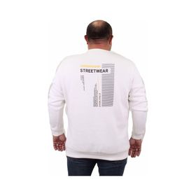 Moc Grande 23206 Streetwear Ekru Erkek Sweatshirt