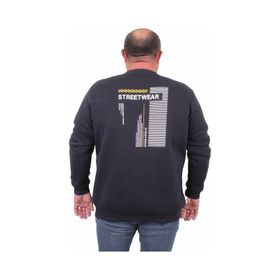 Moc Grande 23206 Streetwear Lacivert Erkek Sweatshirt