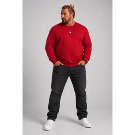 Moc Grande 23216 Bordo Sıfır Yaka Erkek Sweatshirt