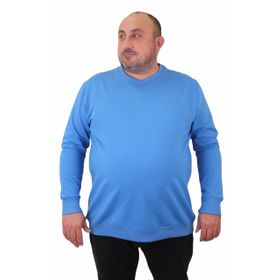 Moc Grande 23216 Saks Sıfır Yaka Erkek Sweatshirt