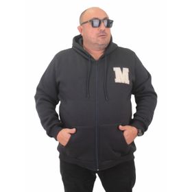 Moc Grande 23217 Lacivert Fermuarlı Erkek Sweatshirt