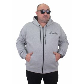 Moc Grande 23219 Freadom Gri Melanj Erkek Sweatshirt