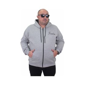 Moc Grande 23219 Freadom Gri Melanj Erkek Sweatshirt