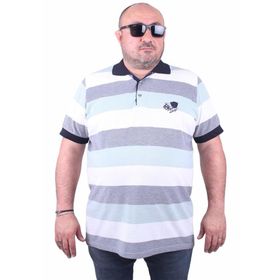 Moc Grande 23409 Büyük Beden Basic Lacivert Erkek T-shirt