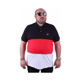 Moc Grande 23414 Büyük Beden Basic Siyah Erkek T-shirt