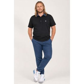 Moc Grande 23420 Büyük Beden Basic Siyah Erkek T-shirt