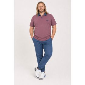 Moc Grande 23420 Büyük Beden Eflatun Erkek T-shirt