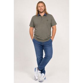 Moc Grande 23420 Büyük Beden Haki Erkek T-shirt